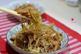 【北京】肉丝炒合菜的做法步骤：9