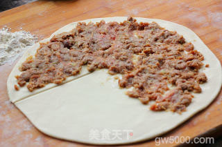 千层肉饼的做法步骤：8