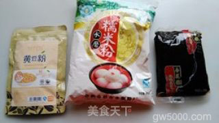 驴打滚的做法步骤：1