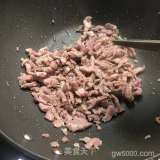 京酱肉丝的做法步骤：2