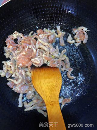 京酱肉丝的做法步骤：8