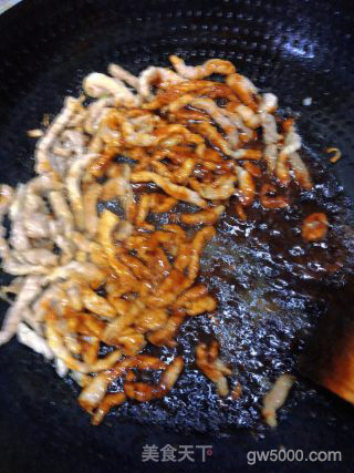 京酱肉丝的做法步骤：10