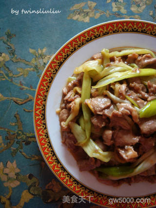 葱爆羊肉的做法步骤：8