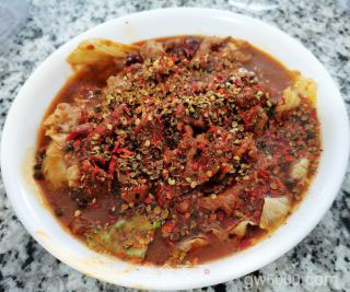 水煮牛肉片的做法步骤：15