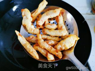  糖醋里脊的做法步骤：9
