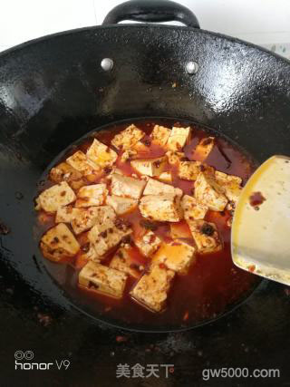 麻婆豆腐的做法步骤：6