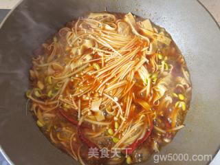 水煮牛肉卷的做法步骤：14