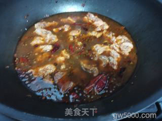 水煮牛肉片的做法步骤：12