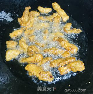 糖醋里脊的做法步骤：7