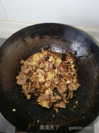 木须肉的做法步骤：7