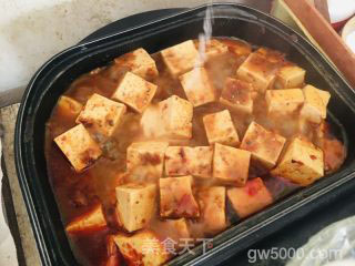 小涮锅麻婆豆腐的做法步骤：7