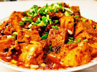 麻婆豆腐的做法步骤：9