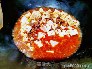 麻婆豆腐的做法步骤：7