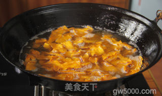 灯影苕片，红薯的高级吃法的做法步骤：4