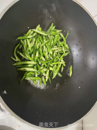 四川尖椒火锅肉的做法步骤：4