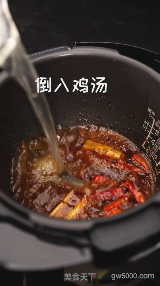 电饭煲自制串串香的做法步骤：8