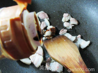 老豆腐盐煎肉的做法步骤：5