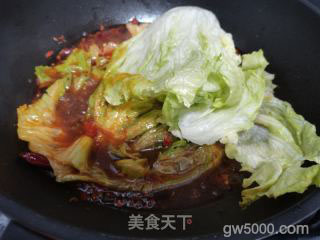 水煮牛肉片的做法步骤：10