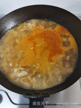 水煮肉片的做法步骤：16
