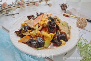 木须肉片的做法步骤：15
