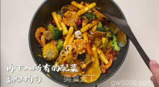 麻辣香锅丨麻辣鲜香荤素搭配营养健康！！的做法步骤：7