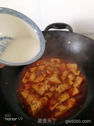麻婆豆腐的做法步骤：7