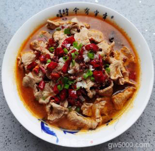 水煮肉片的做法步骤：19