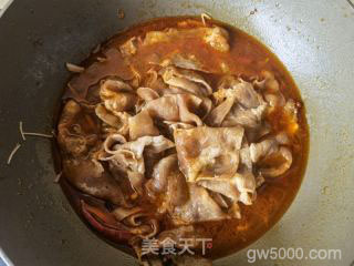 水煮牛肉卷的做法步骤：16