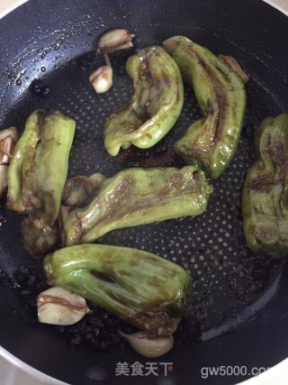 虎皮青椒的做法步骤：8