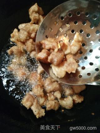 熘肉段的做法步骤：11