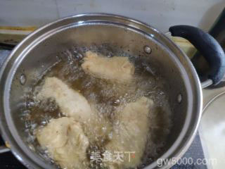 锅包肉的做法步骤：8