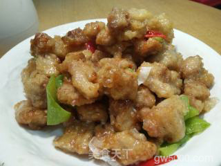 熘肉段的做法步骤：16