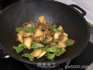 家庭版地三鲜的做法步骤：6