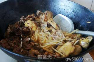小鸡炖粉条的做法步骤：6