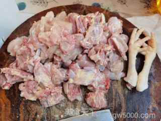 小鸡炖蘑菇的做法步骤：5