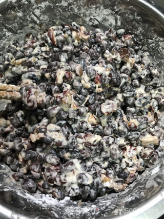 红豆粘豆包的做法步骤：7
