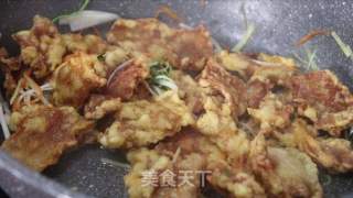 锅包肉的做法步骤：7