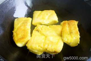 香煎东北粘豆包的做法步骤：3