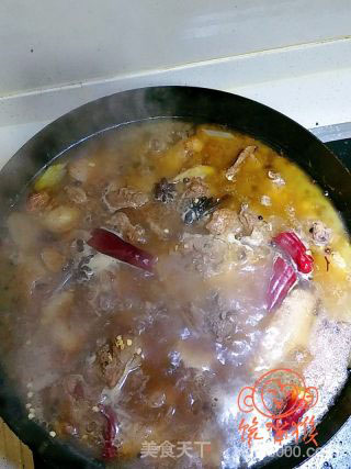 铁锅炖大鹅的做法步骤：9