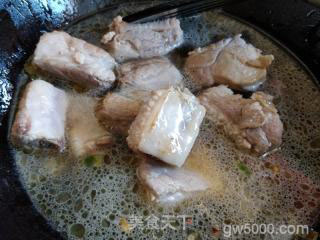 油豆角焖排骨的做法步骤：8
