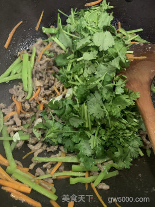香辣肉丝的做法步骤：9