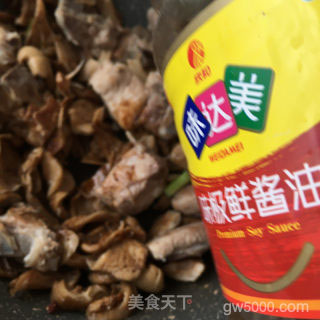 冻蘑炖排骨的做法步骤：14