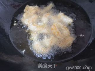 溜虾段的做法步骤：7