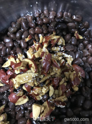 红豆粘豆包的做法步骤：5