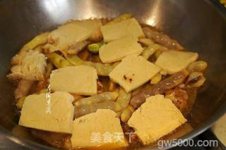 冻豆腐炖豆角的做法步骤：7