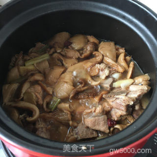 冻蘑炖排骨的做法步骤：20