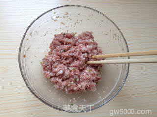 苦瓜酿肉的做法步骤：3