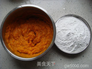 南瓜糯米糍的做法步骤：4