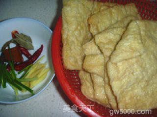 香卤豆腐片的做法步骤：1