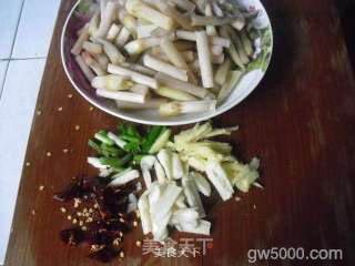 酸辣藕带的做法步骤：2